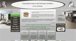 Desktop Screenshot of immobilier-sud-territoire-de-belfort.fr